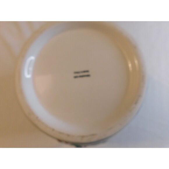 Christmas Poinsettia Ceramic Vintage Cookie Jar NO LID 7 1/2"T x 6 3/4"W - Picture 7 of 7